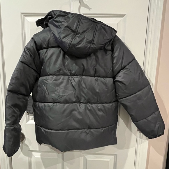 NEW - Boys Large (14/16) Polar Fleece Lined Water Repellent Winter Coat - Picture 5 of 6
